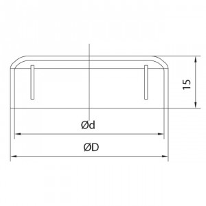 Bouchon rond, bouchon tube rond