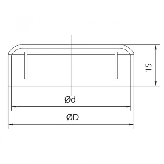 Bouchon rond, bouchon tube rond