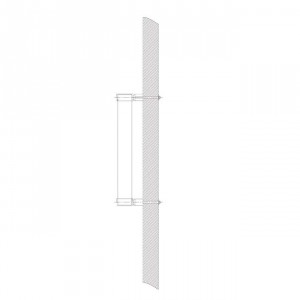 Poignee inox sur mesure support tube