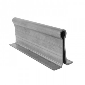 Rail pour porte coulissante U sceller