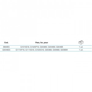 Pince verre axe securite