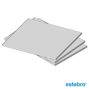 Polycarbonate cloisons