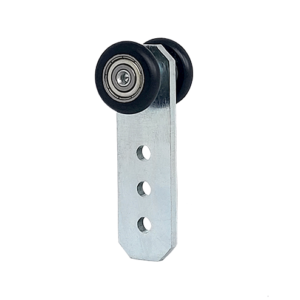 Monture à galet simple sur plat